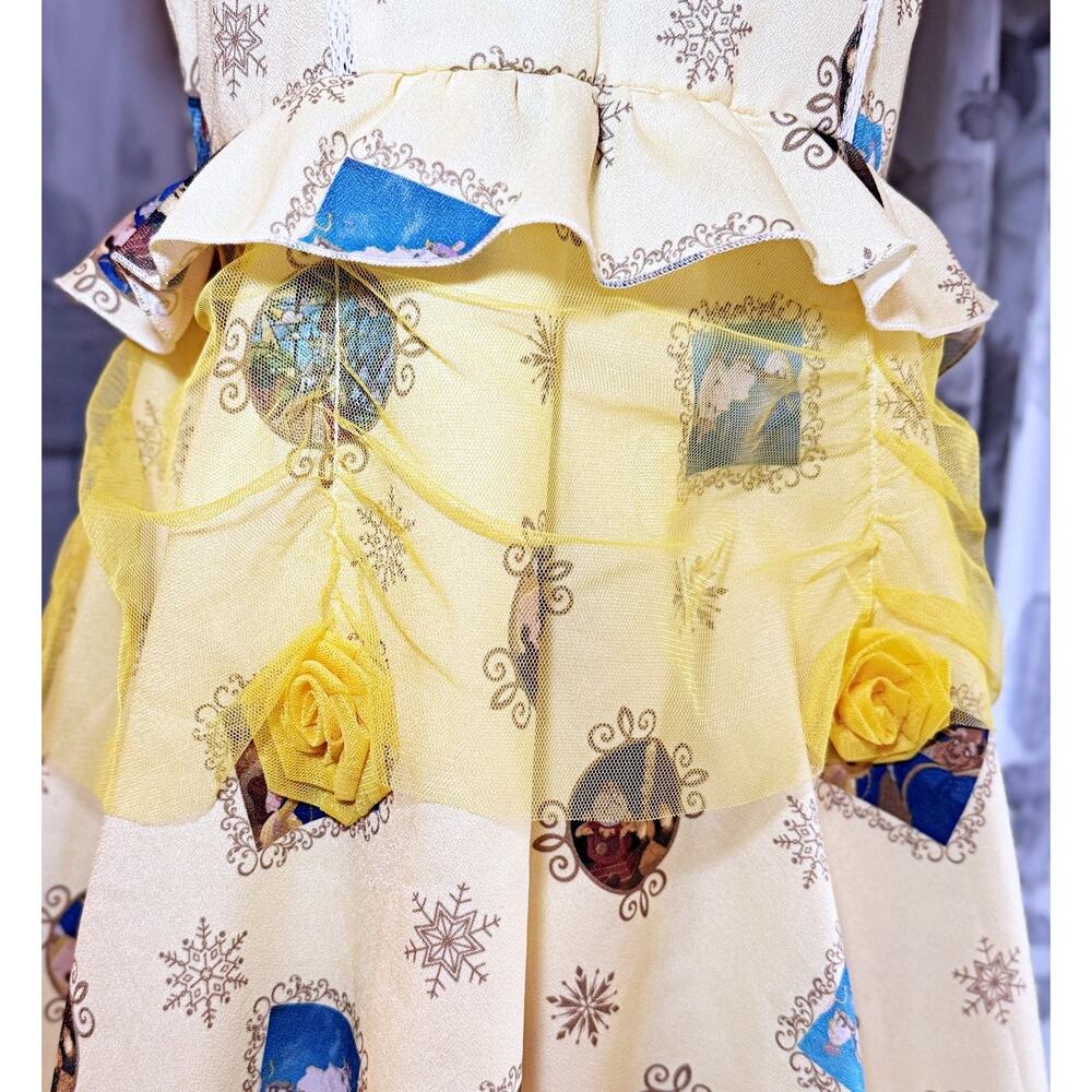 Liz Lisa Disney Princess Beauty and the Beast Belle Dress Jfashion Gyaru Japan - Picture 10 of 16
